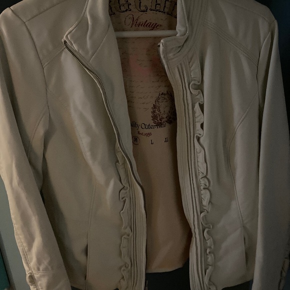Faux leather jacket - Picture 1 of 2